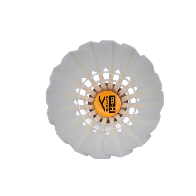 HUNDRED H+100 BWF APPORVED FEATHER SHUTTLE COCK